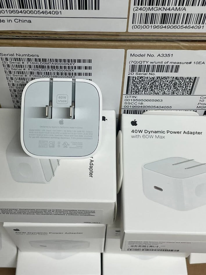 š„ Apple 40W Fast Charging Adapter + Free Braided Cable ( Limited Time Offer)