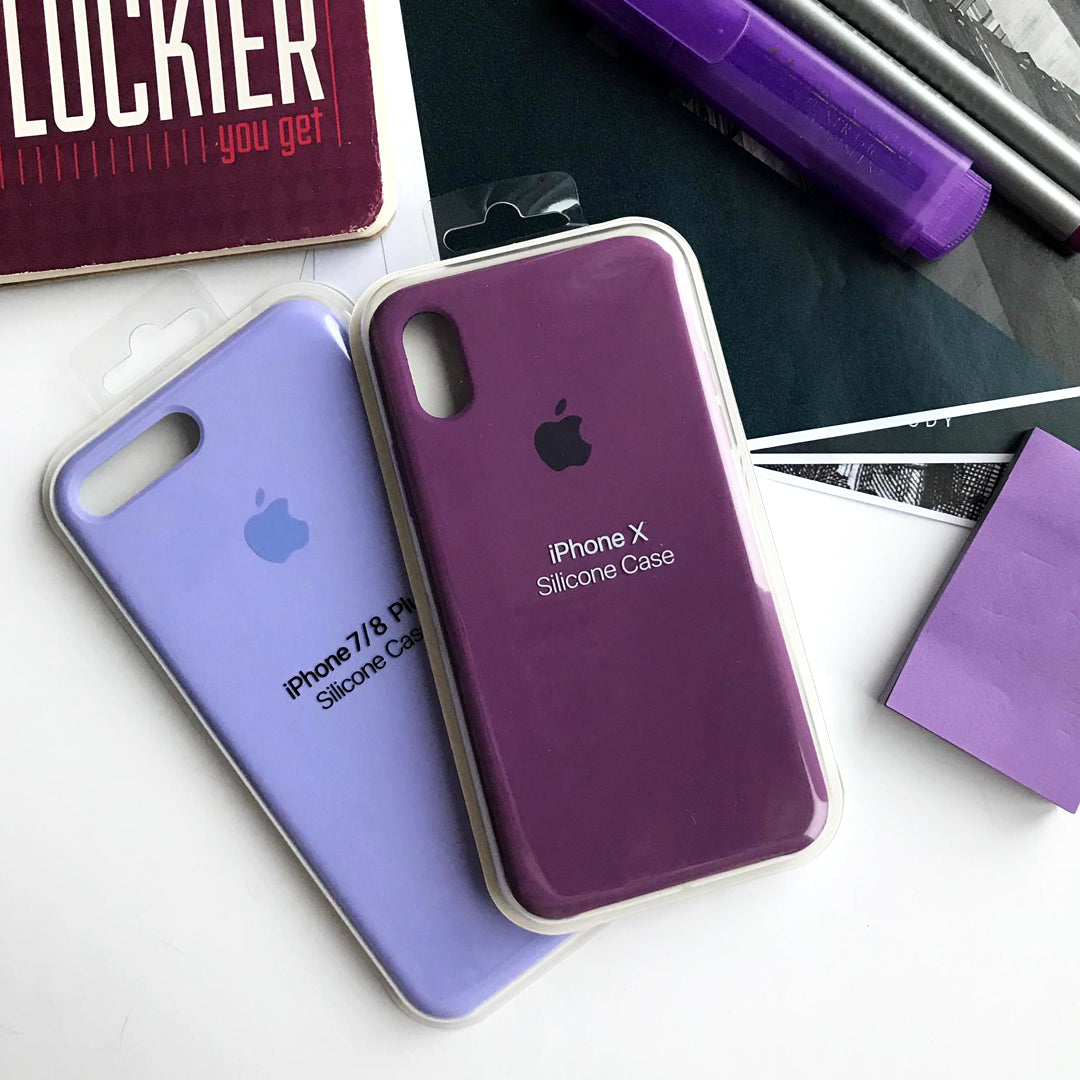 iPhone Silicone Case (Lilac)