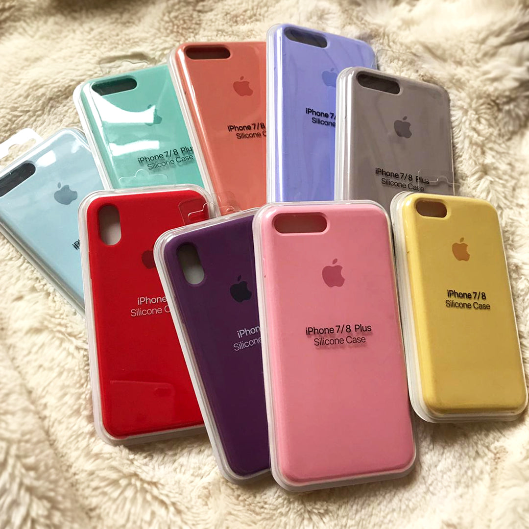 iPhone Silicone Case (Candy Pink)