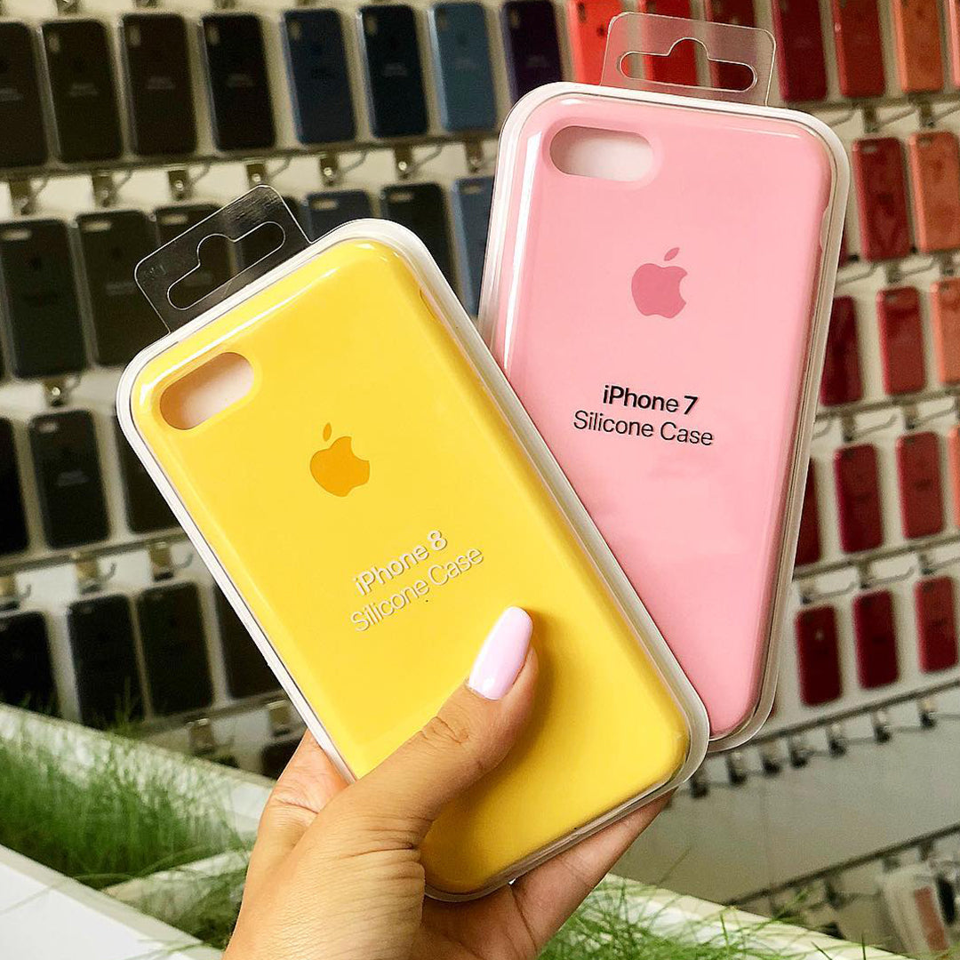 iPhone Silicone Case (Candy Pink)