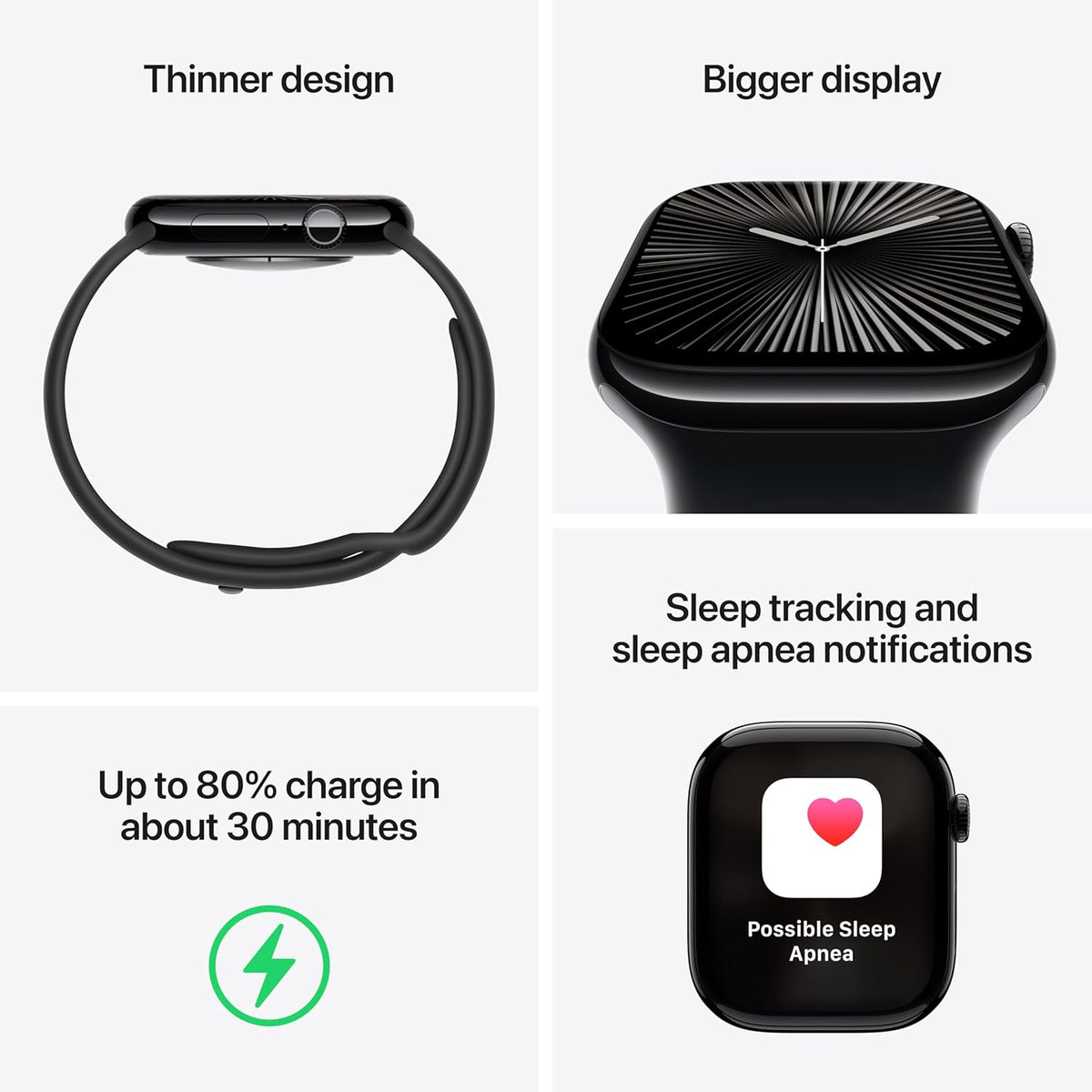 Apple Logo Series 10 Smartwatch