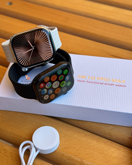 HK10 Pro Max+ Super Amoled Smartwatch (Silver)