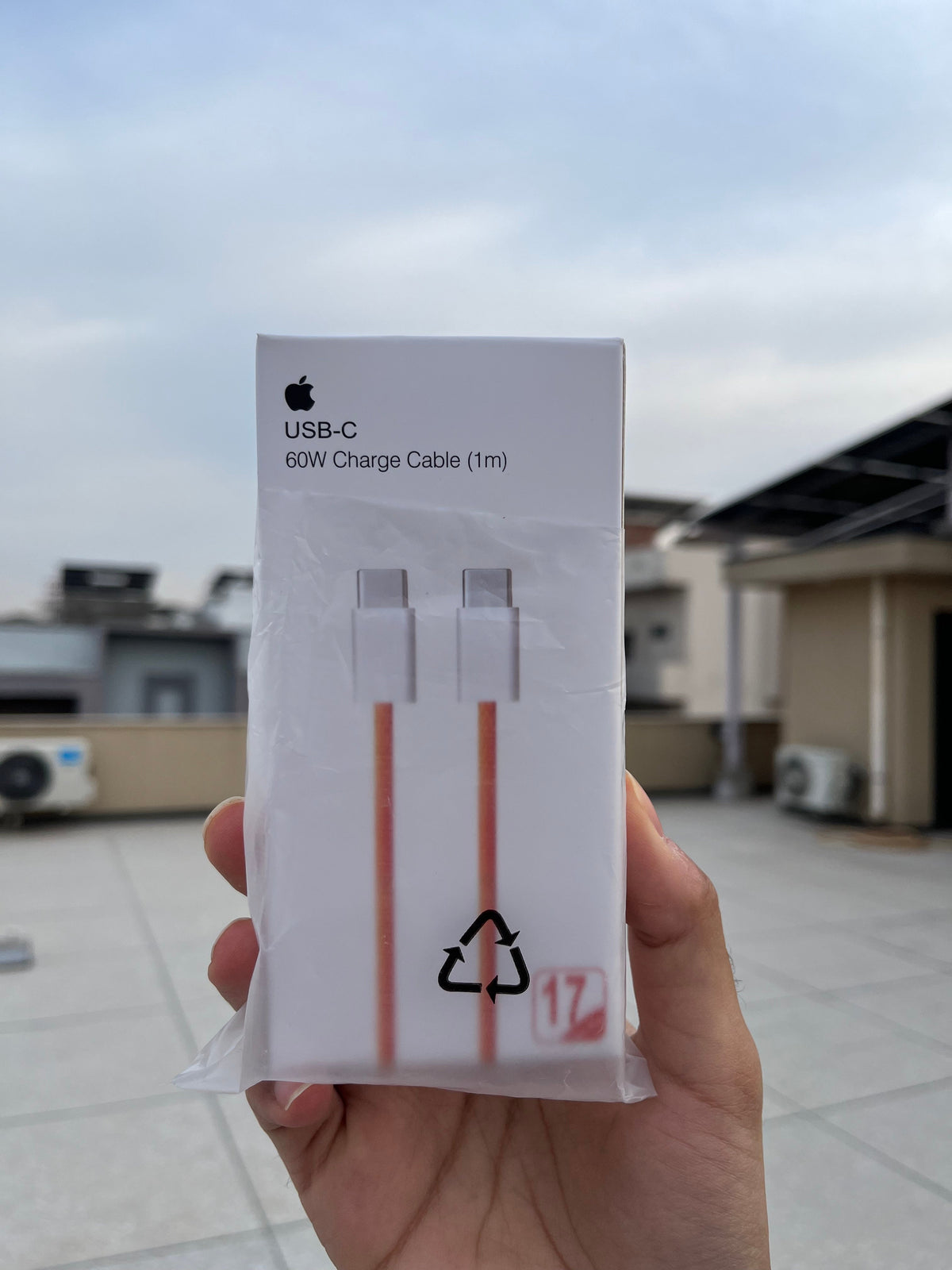 Original PD 60W Fast Charger Braided USB C Cable for iPhone 17 16 15 Pro Max