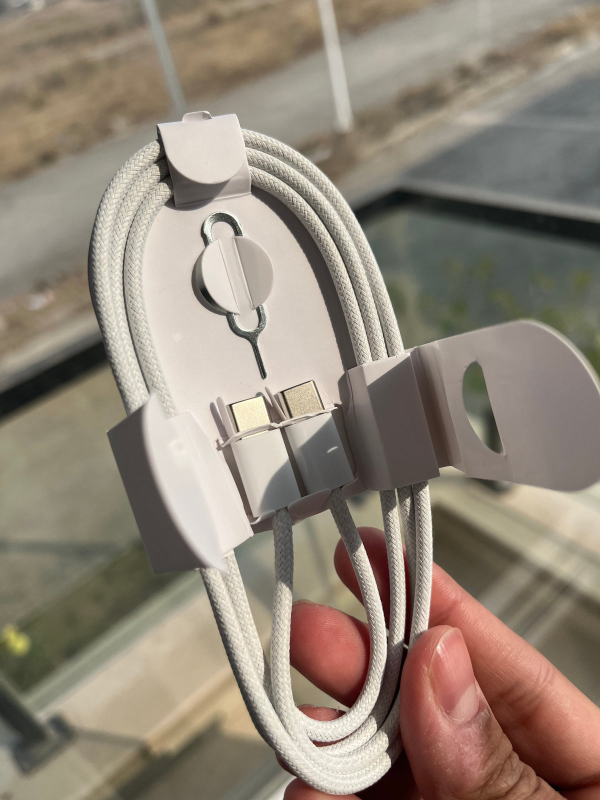 Orignal 60W Type C to C Weaving Cable For Apple iPhone 15 17 16 Pro Max Plus USB C Fast Charging Cable