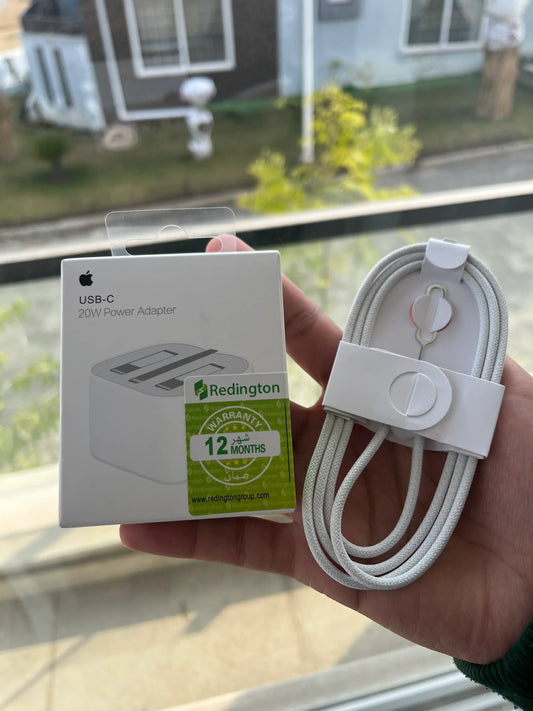 🔥 Limited Eid Offer 🌙 Apple 20W USB-C Charger ⚡ + FREE Cable 🎁
