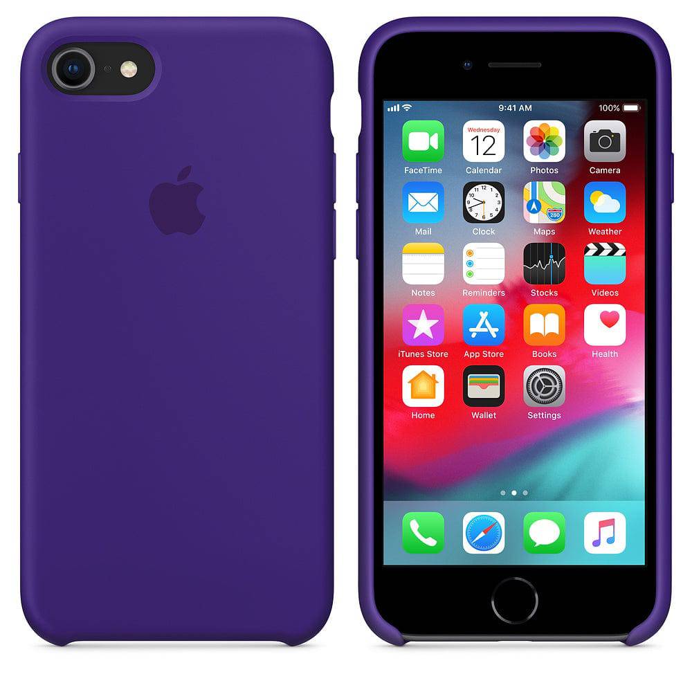 iPhone Silicone Case (Violet)