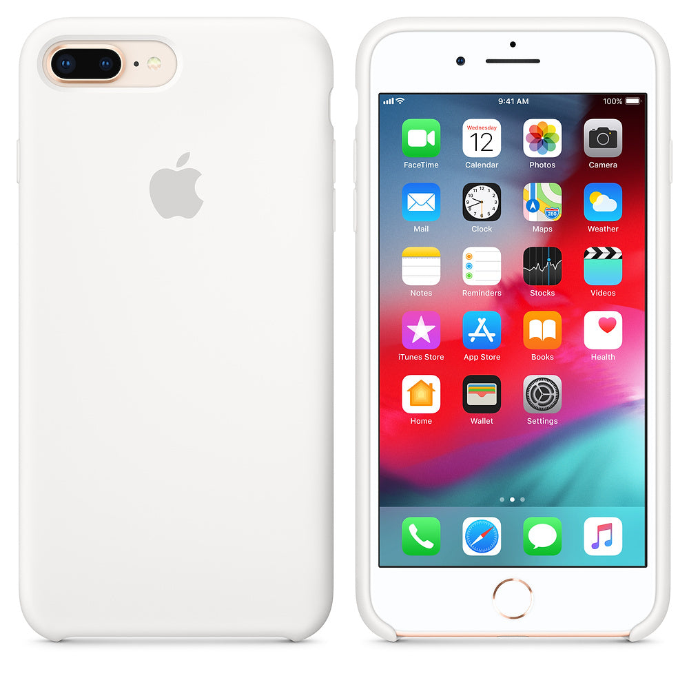 iPhone Silicone Case (White)