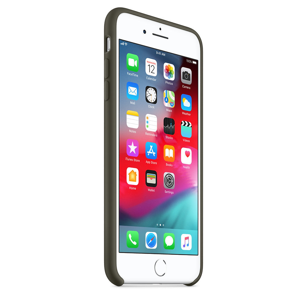iPhone Silicone Case (Dark Olive)