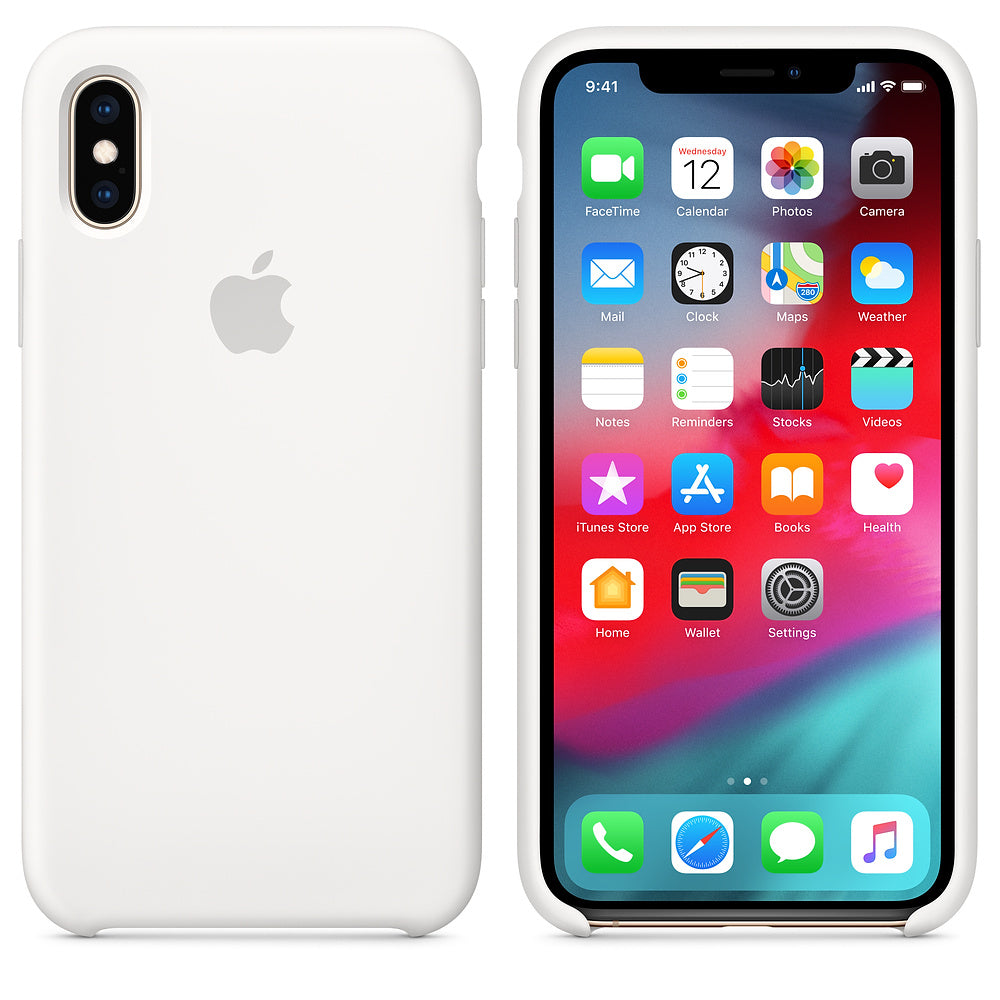 iPhone Silicone Case (White)