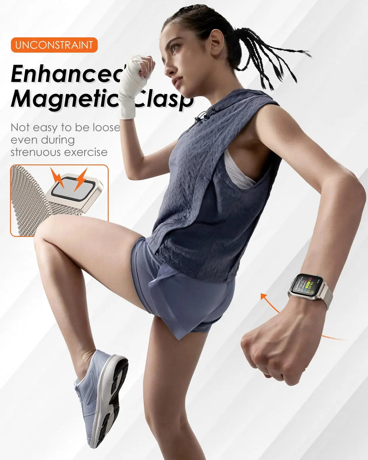 Milanese loop For apple Watch bands