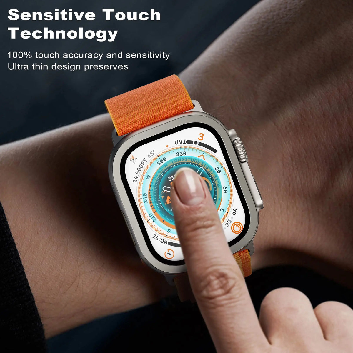 Tempered Glass For Apple Watch Ultra