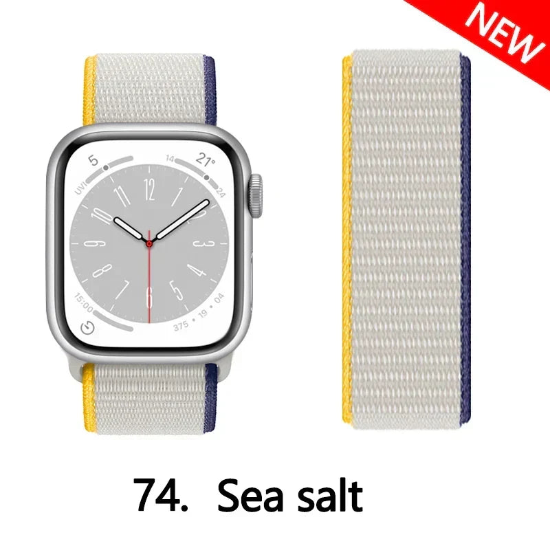 Nylon loop Correa For Apple Watch Band