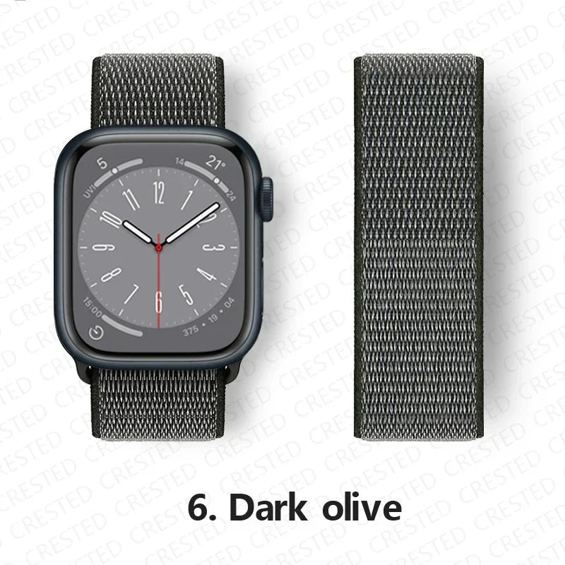 Nylon loop Correa For Apple Watch Band