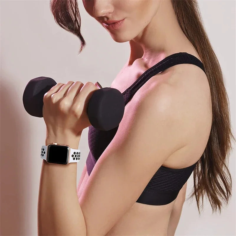 Original Silicone Strap For Apple Watch