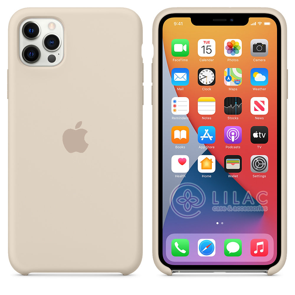 iPhone Silicone Case (Stone)