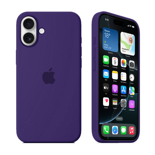 iPhone Silicone Case (Violet)