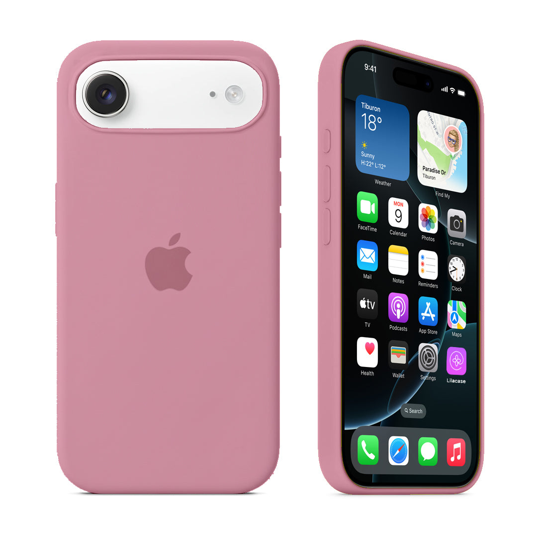 iPhone Silicone Case (Candy Pink)