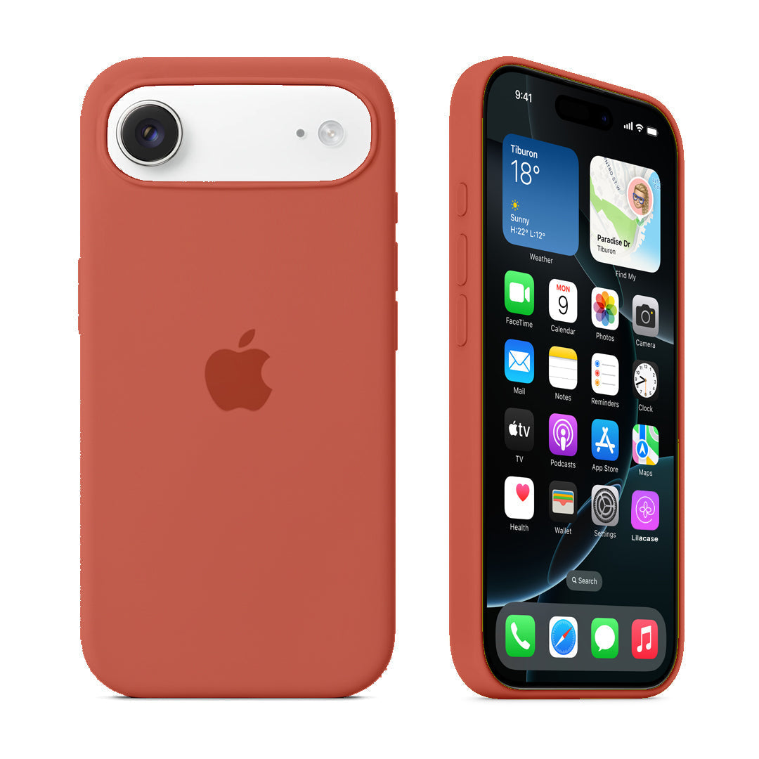iPhone Silicone Case (Nectarine)