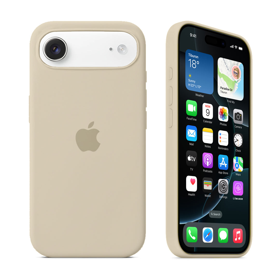 iPhone Silicone Case (Stone)