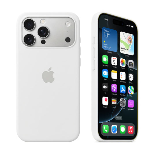 iPhone Silicone Case (White)