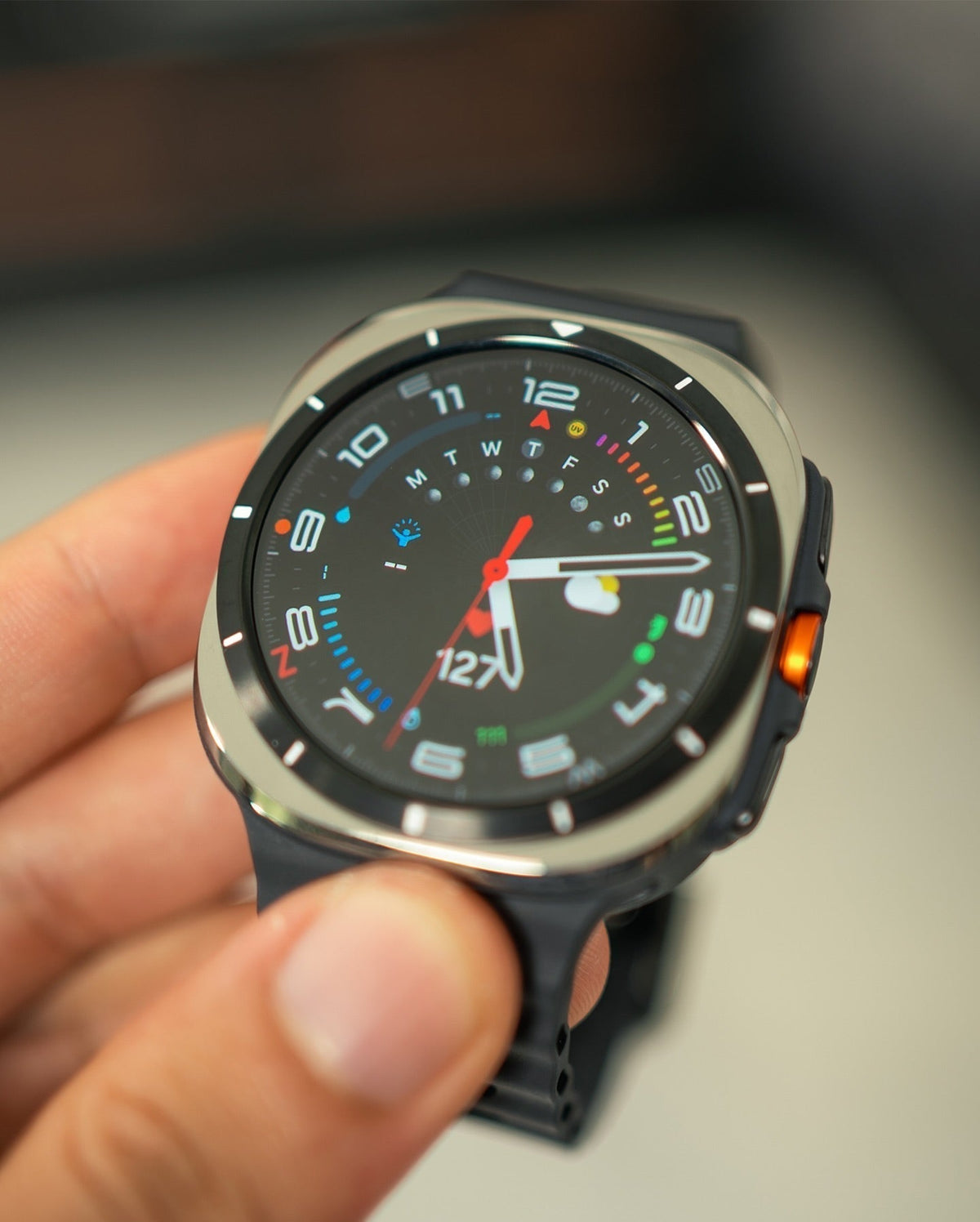 Galaxy Watch 7 Ultra Smartwatch (Black Strap)